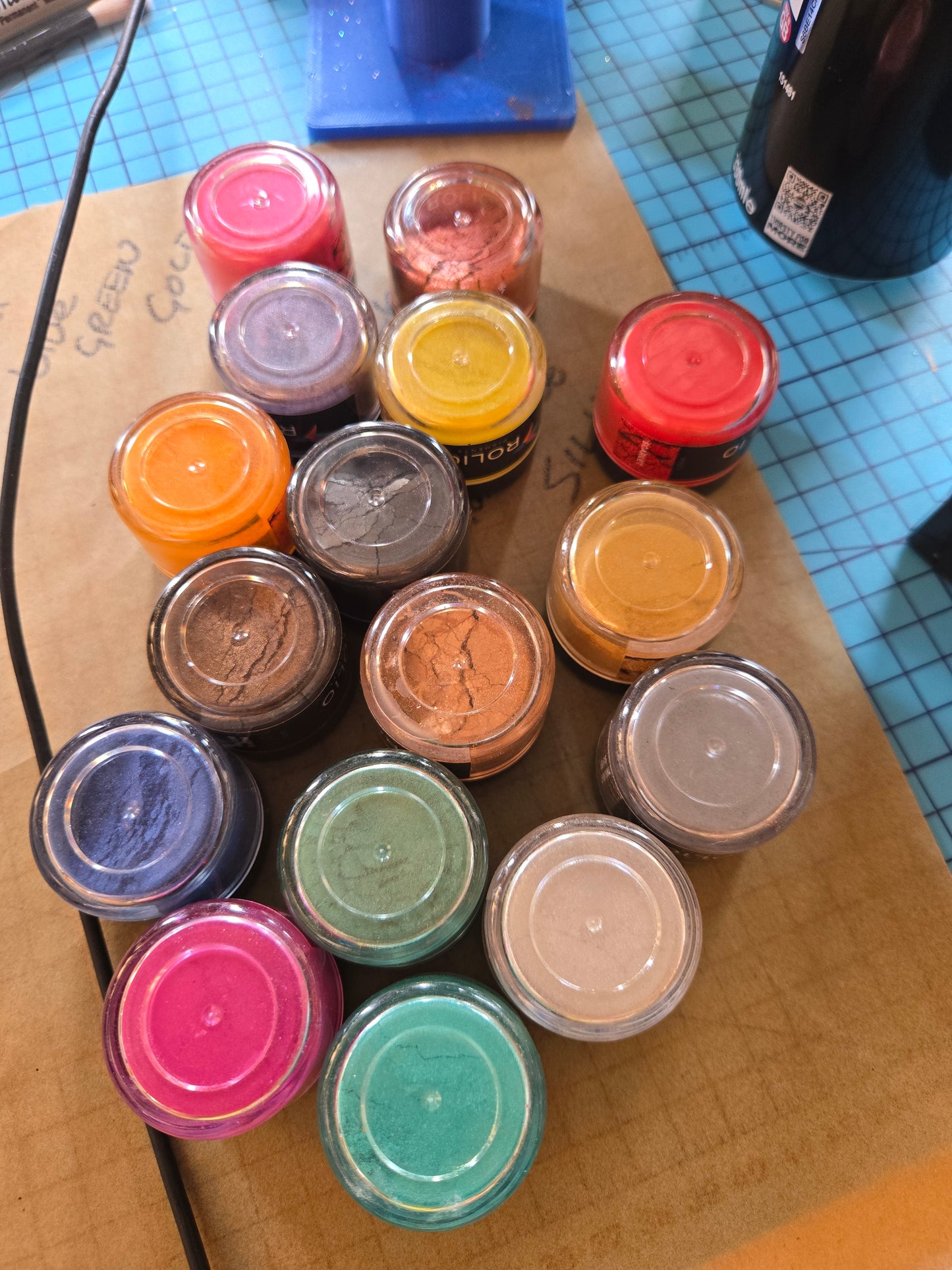 £1.50 waffle, 16 micas , Rolio, stunning colours