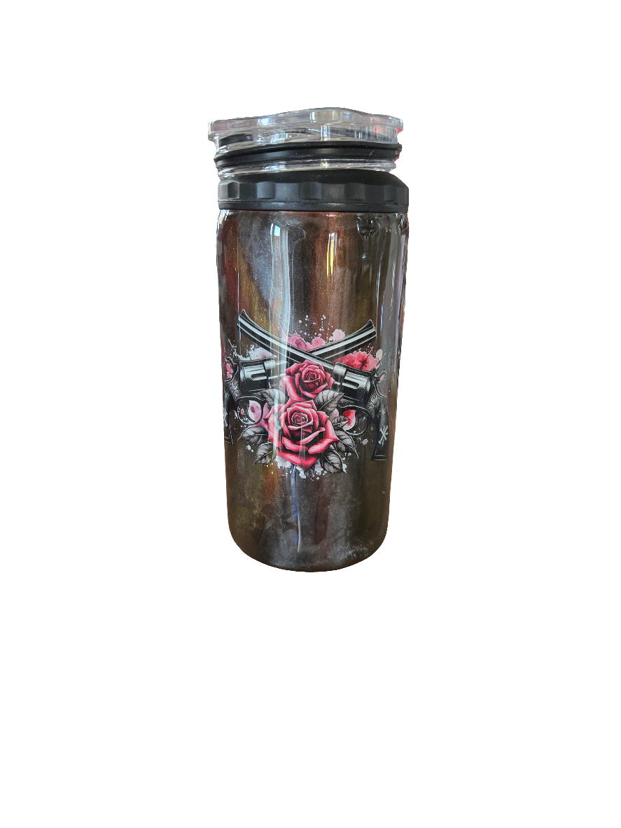 Tumbler with two lids