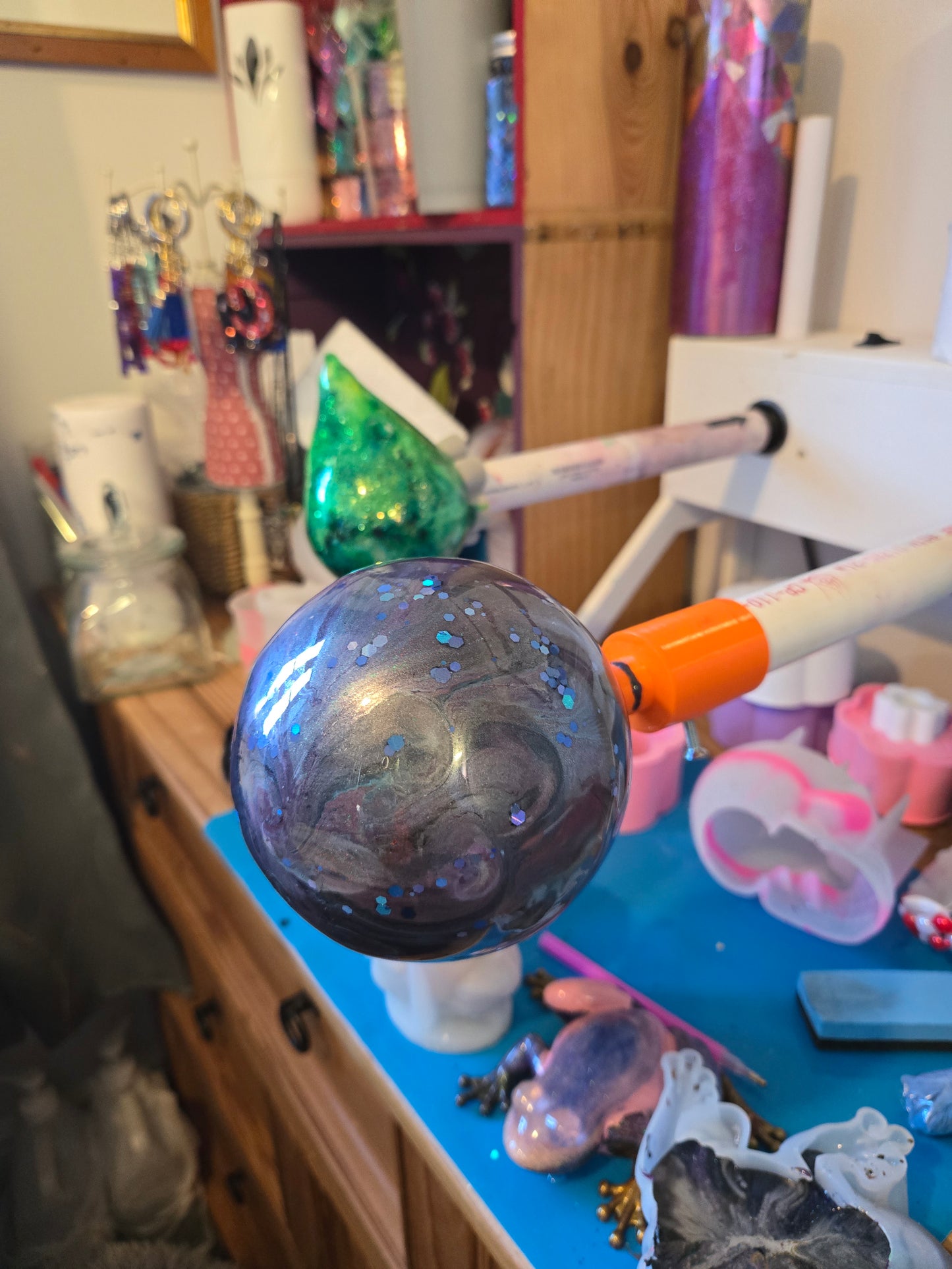 Christmas Baubles customised to your colours x 4