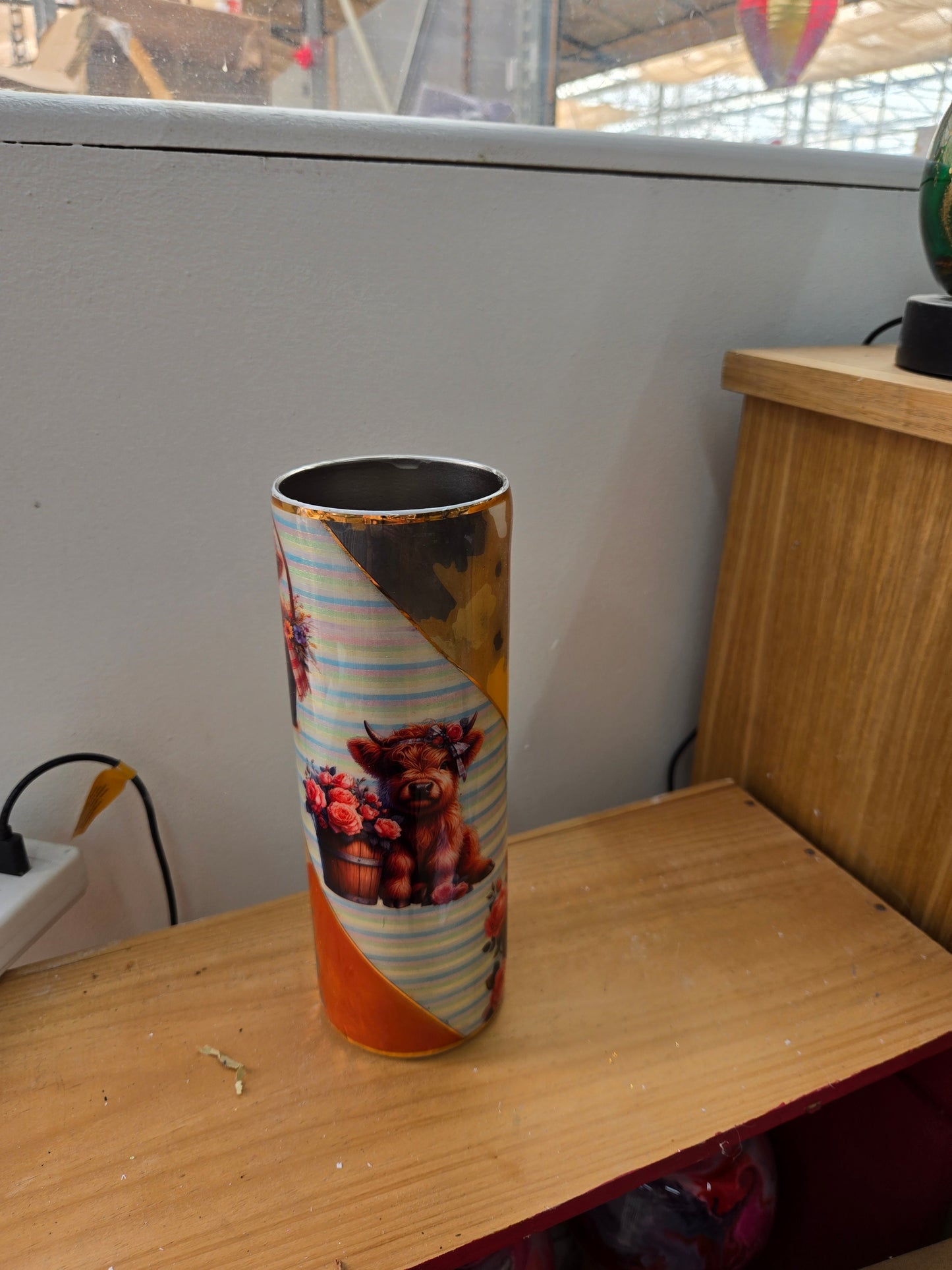 Template Cow meets lines