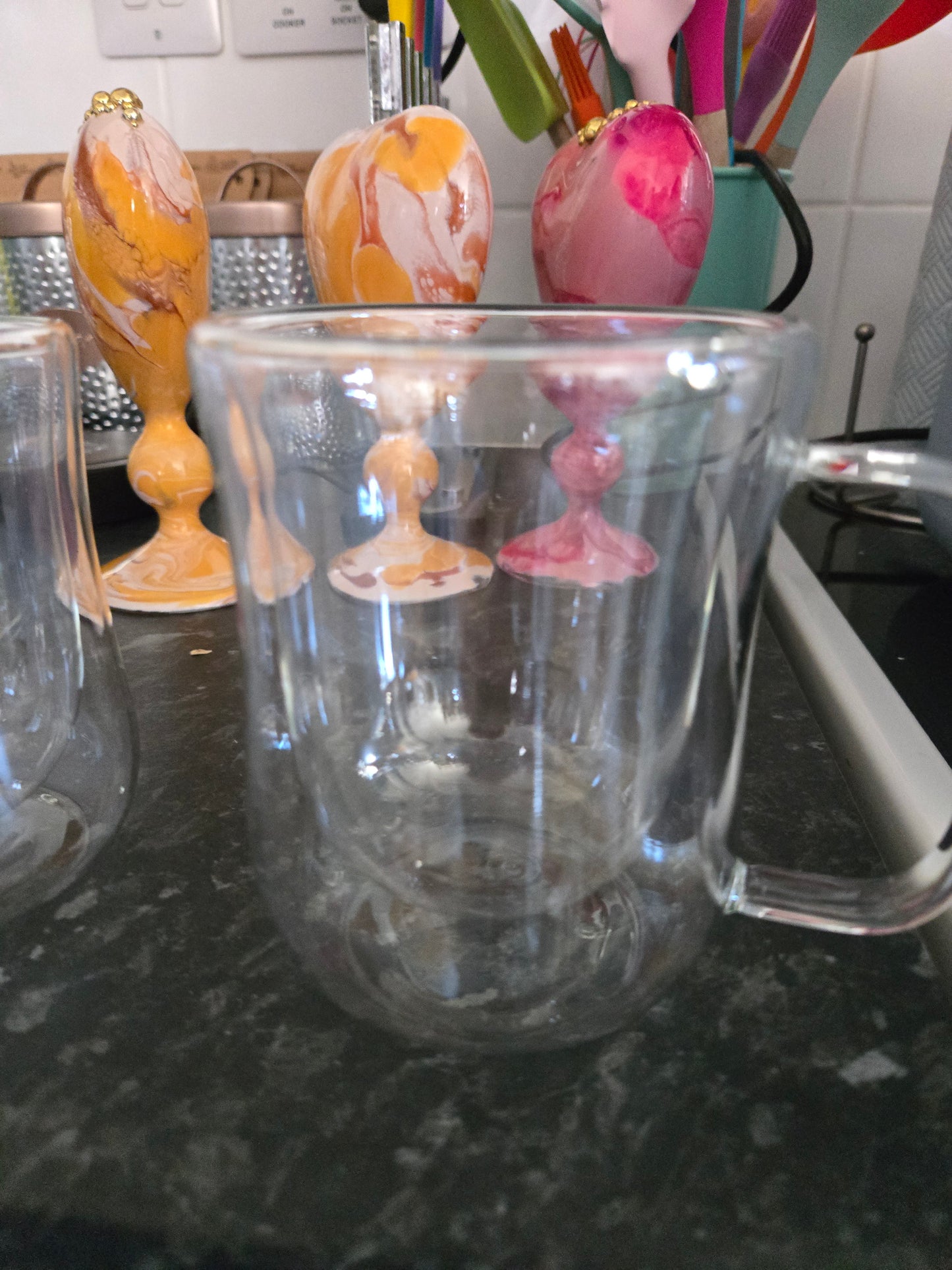 Double walled coffee cup