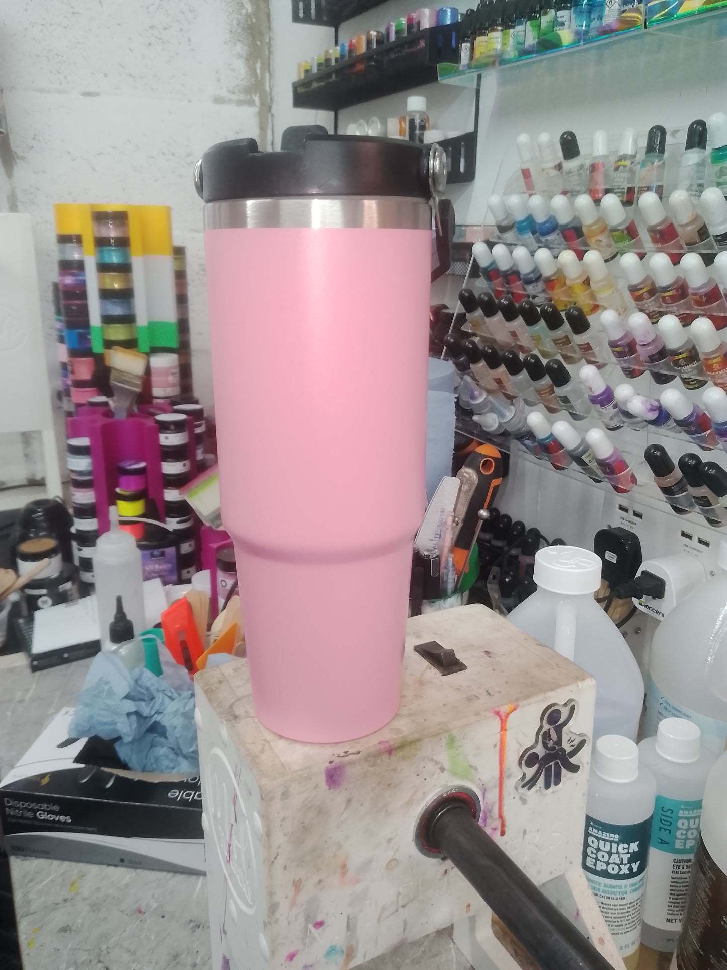 30oz with handle and sippy lid